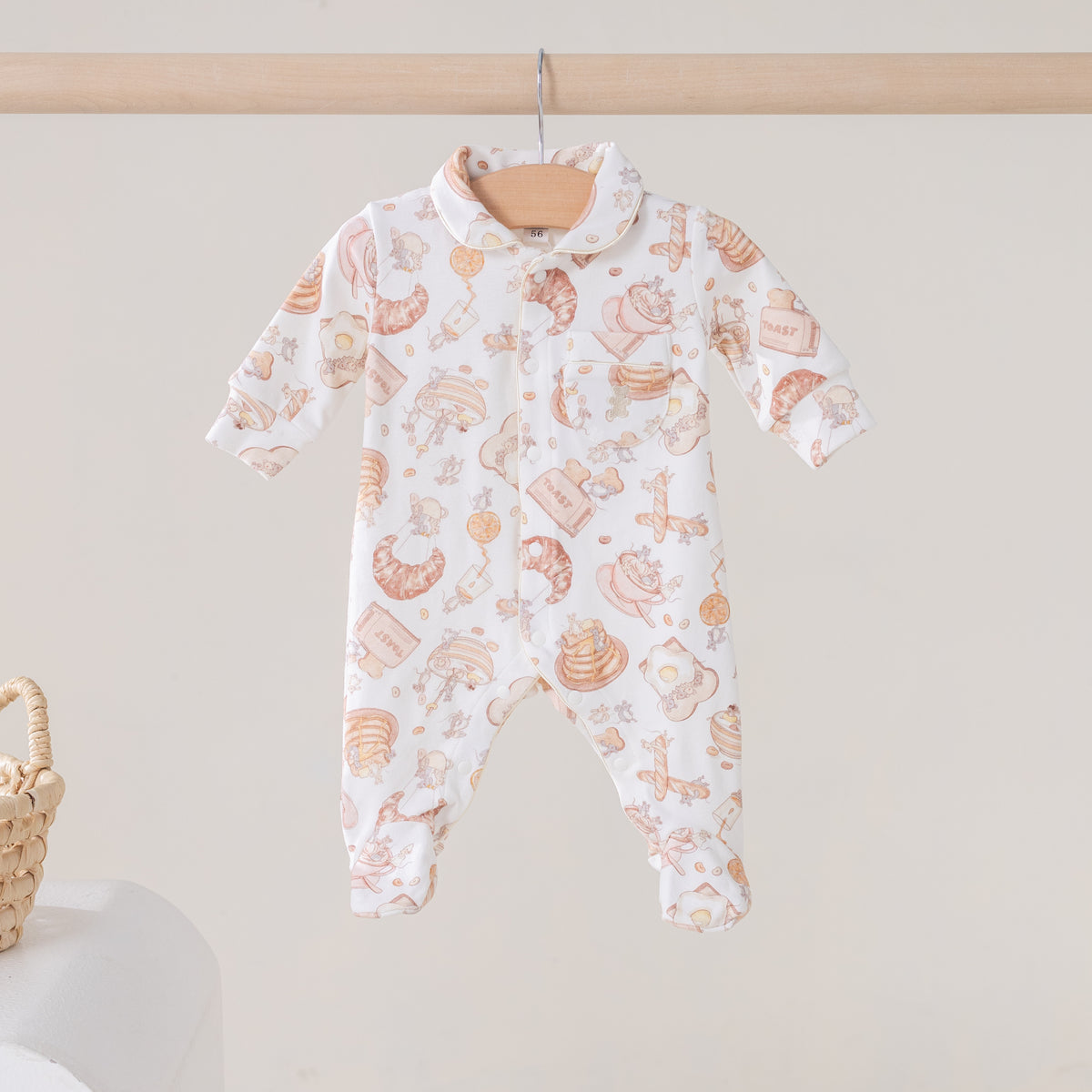 Baby-Outfit Frühstücksmaus