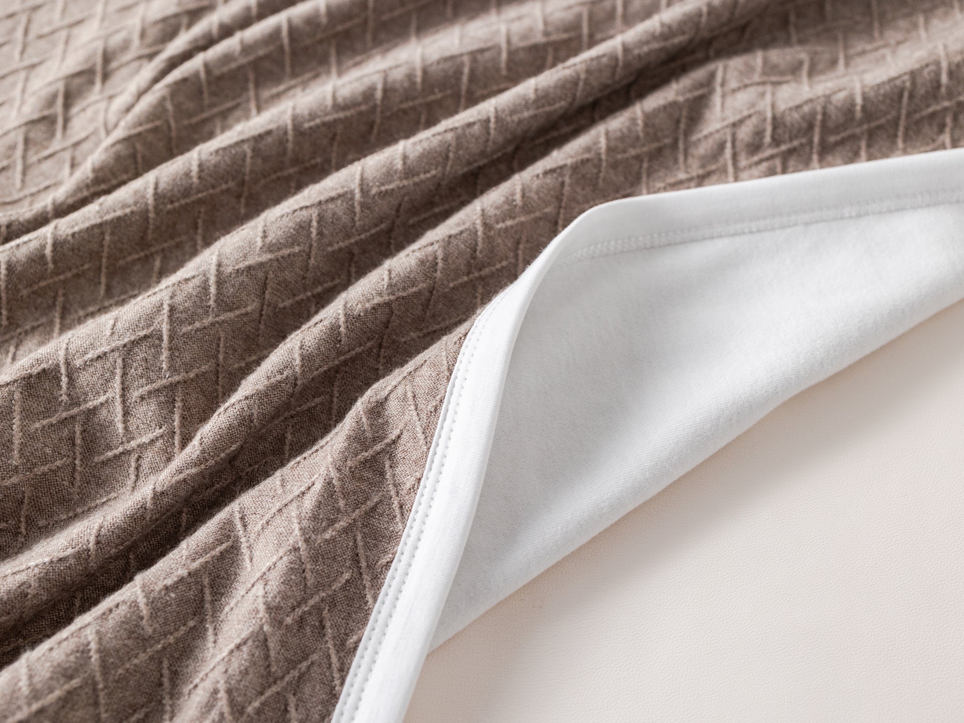 Baby blanket beige summer