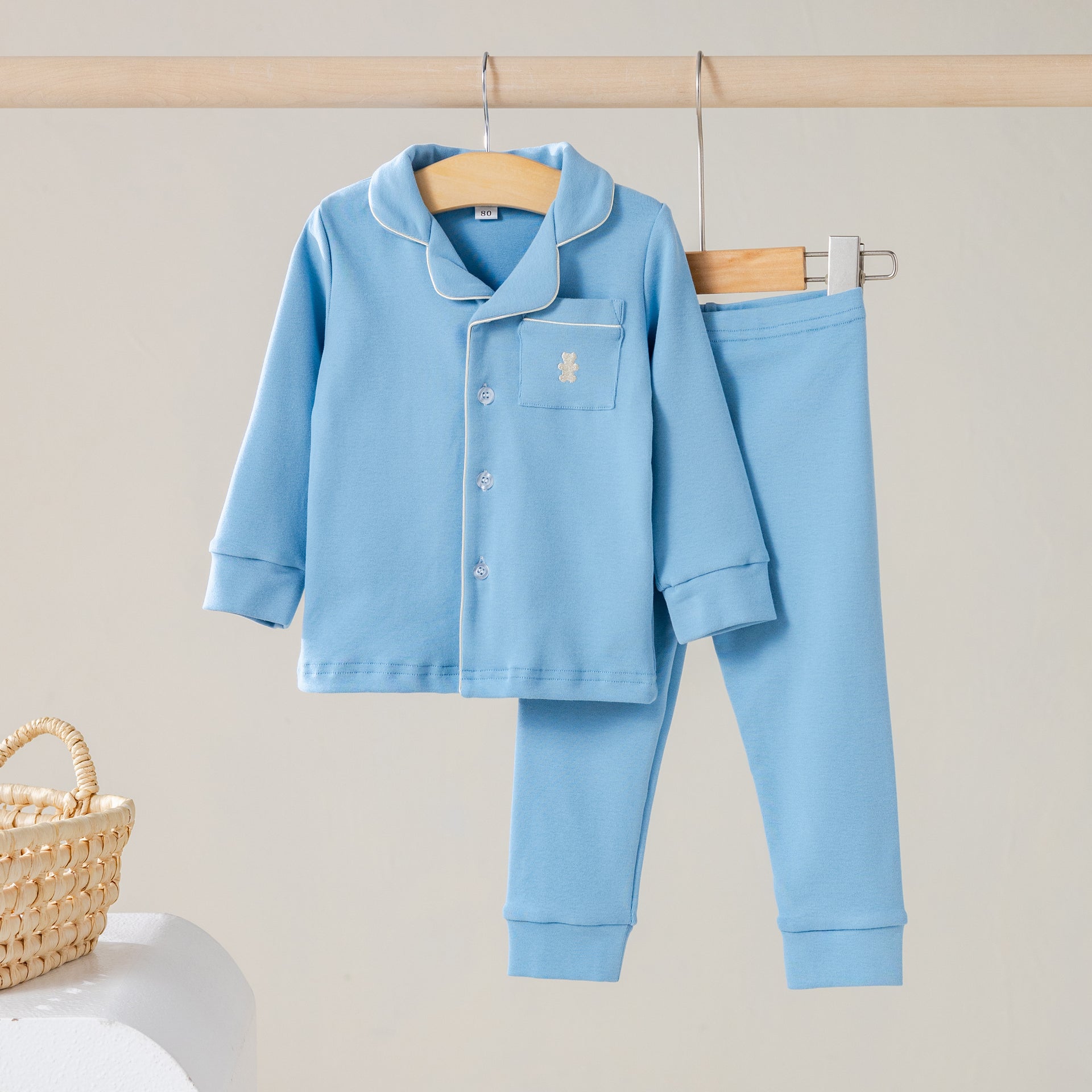 Children's pajamas denim blue