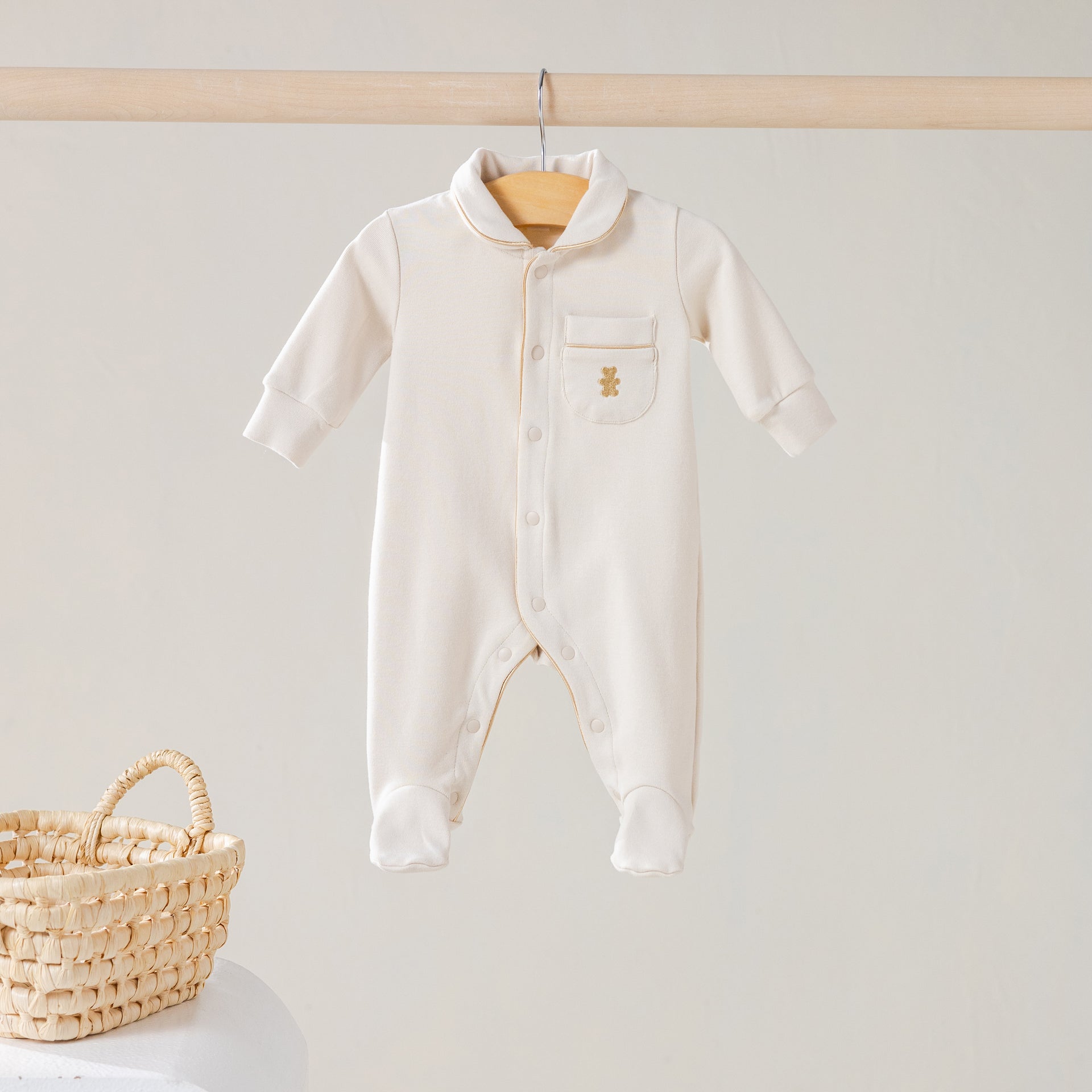 Babygrow beige unisex