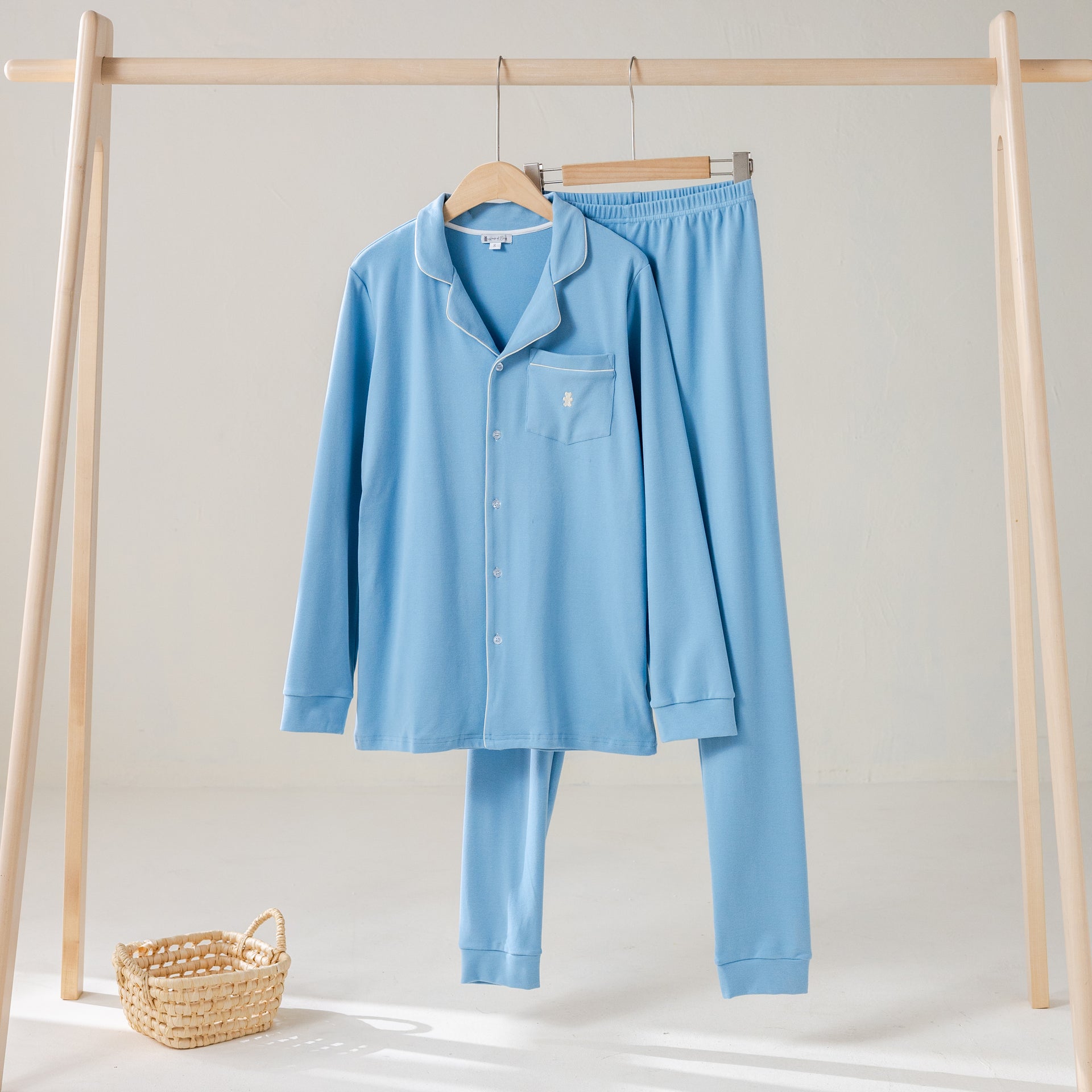 Pajama denim blue women
