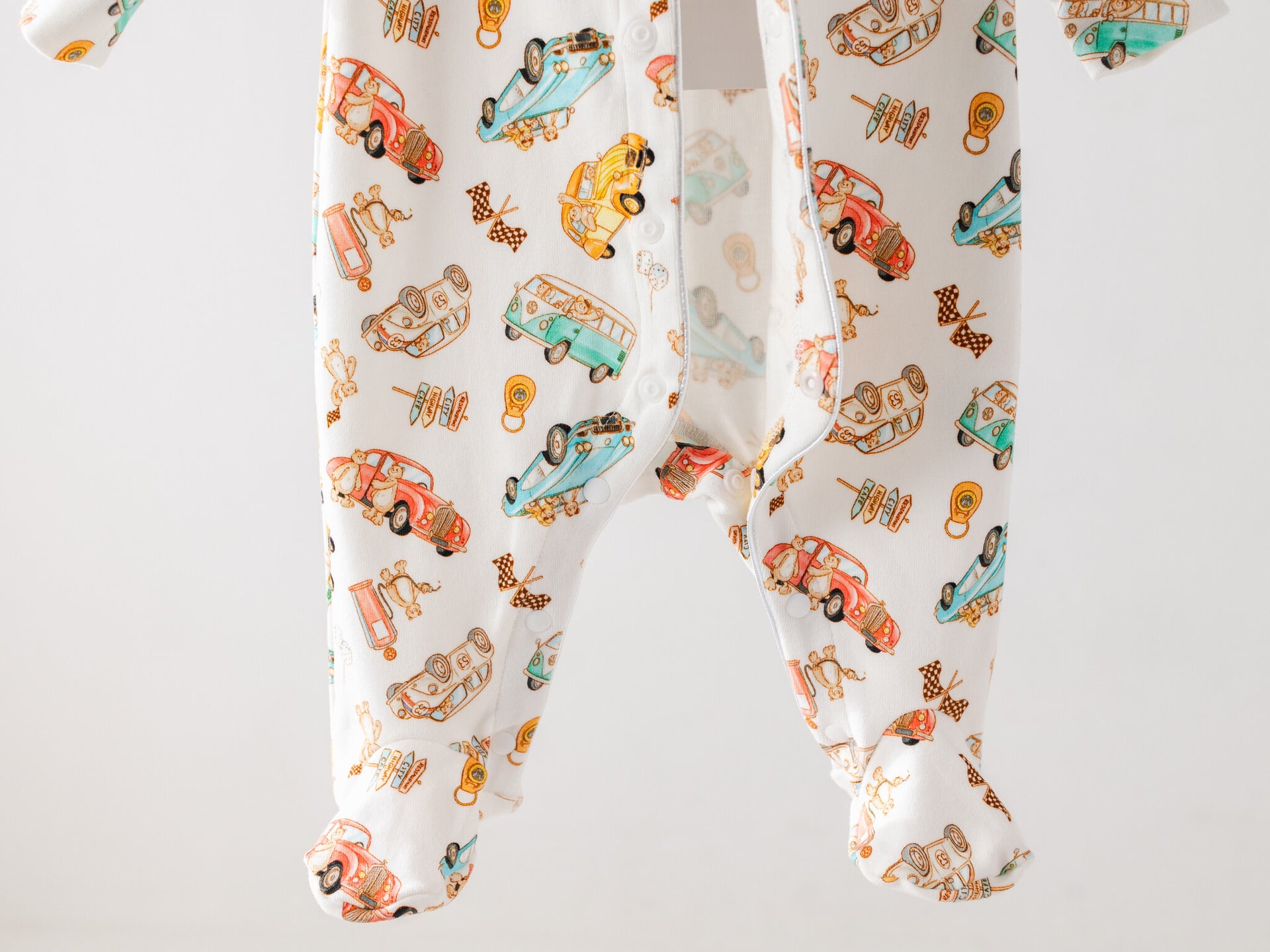 Babygrow vintage cars