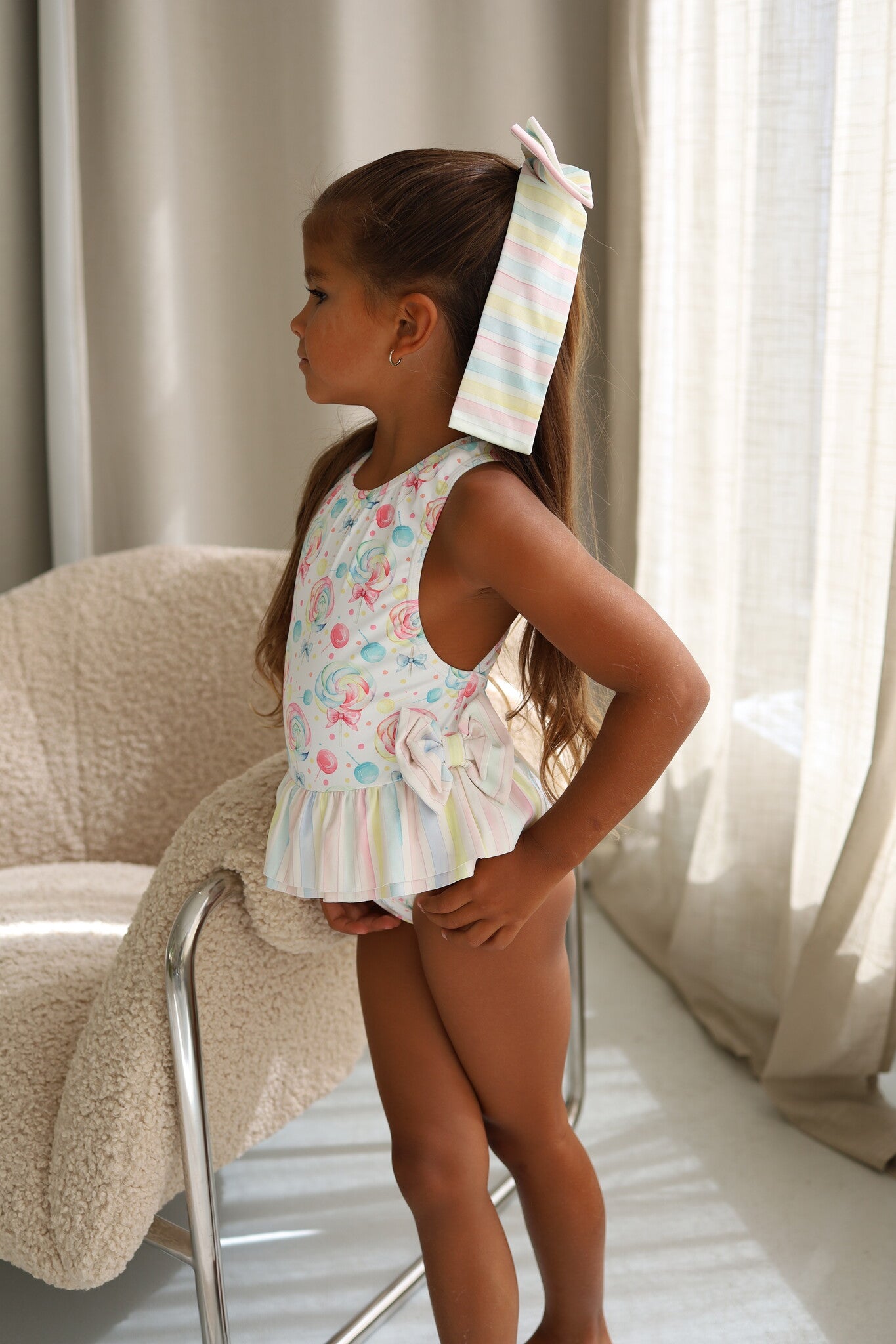 pastel candy swimsuit