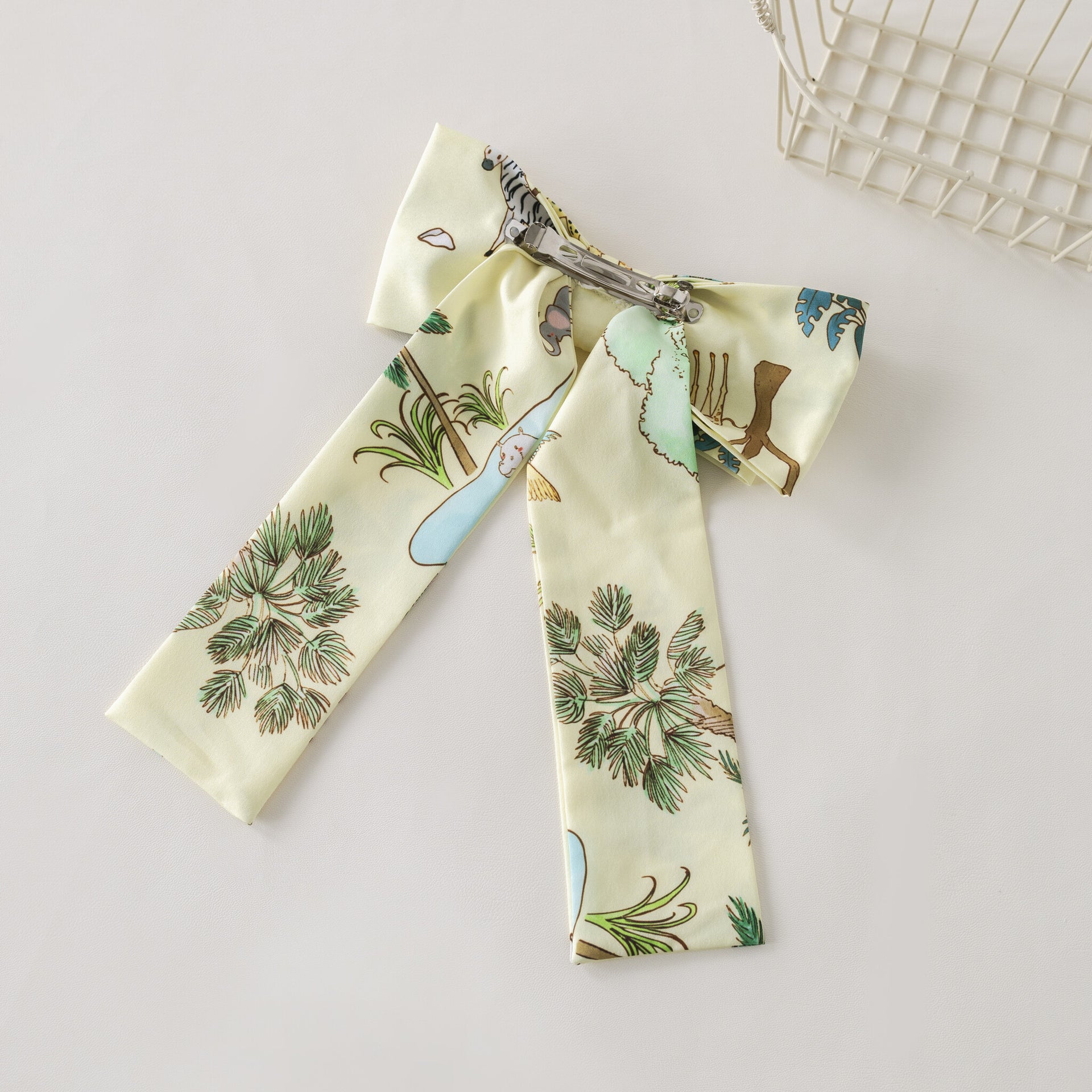 Safari big hairclip bow
