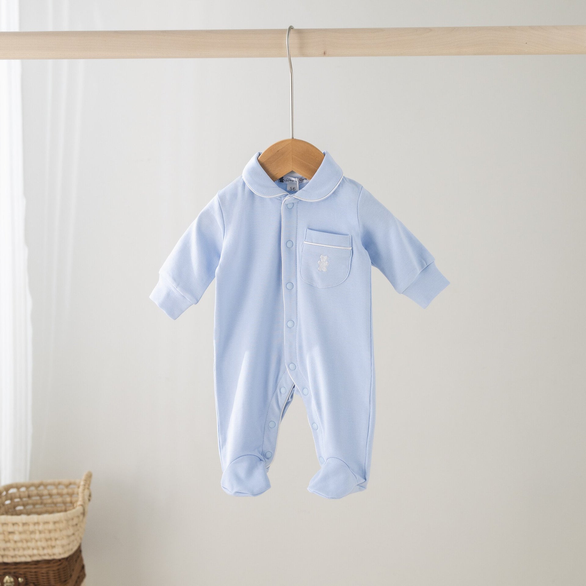 Baby summer suit blue