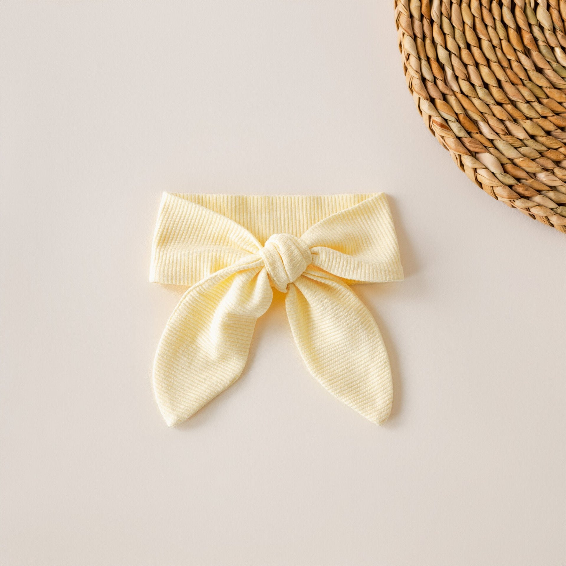 Hairband butter yellow