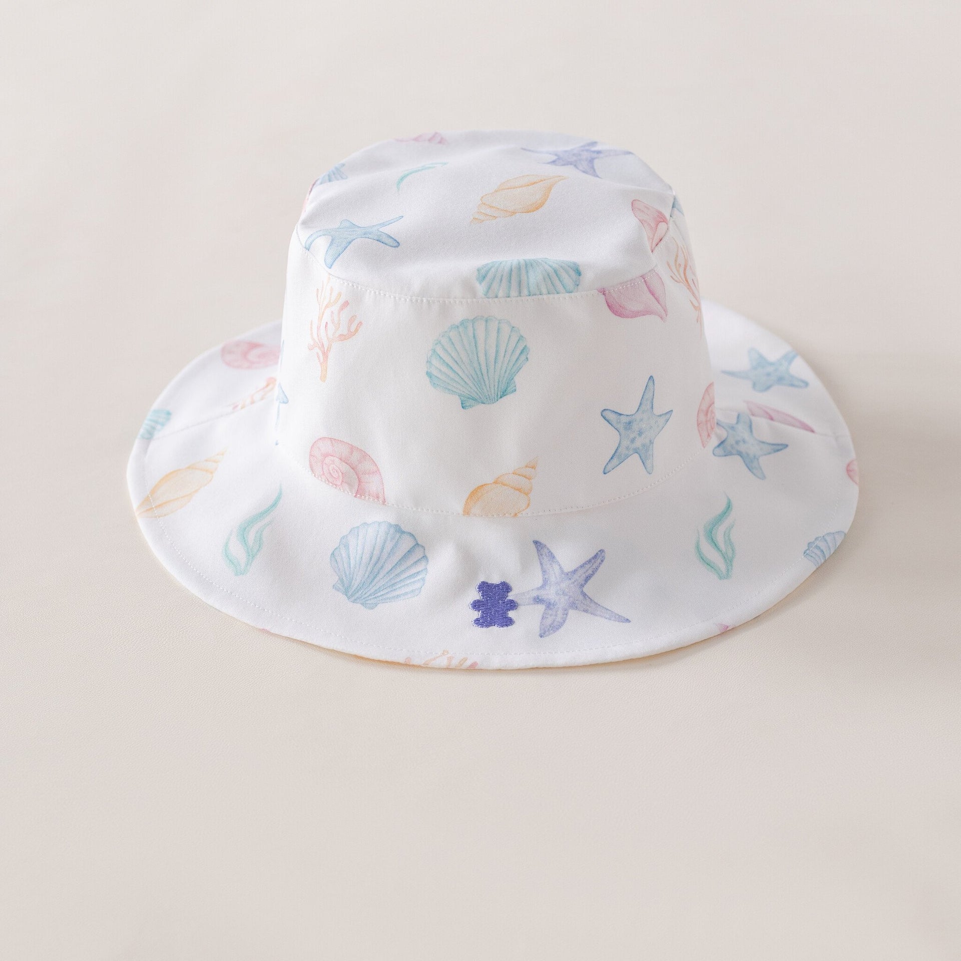 seashell sun hat boys