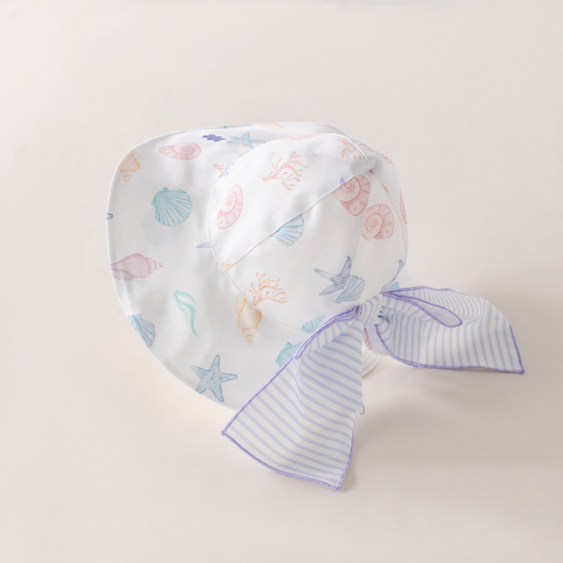 seashell sun hat girls