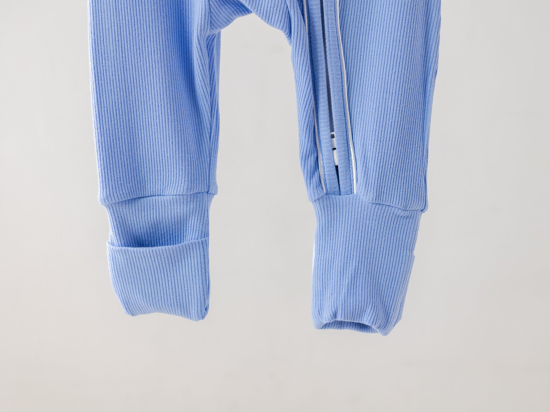 Baby romper zipper ocean blue