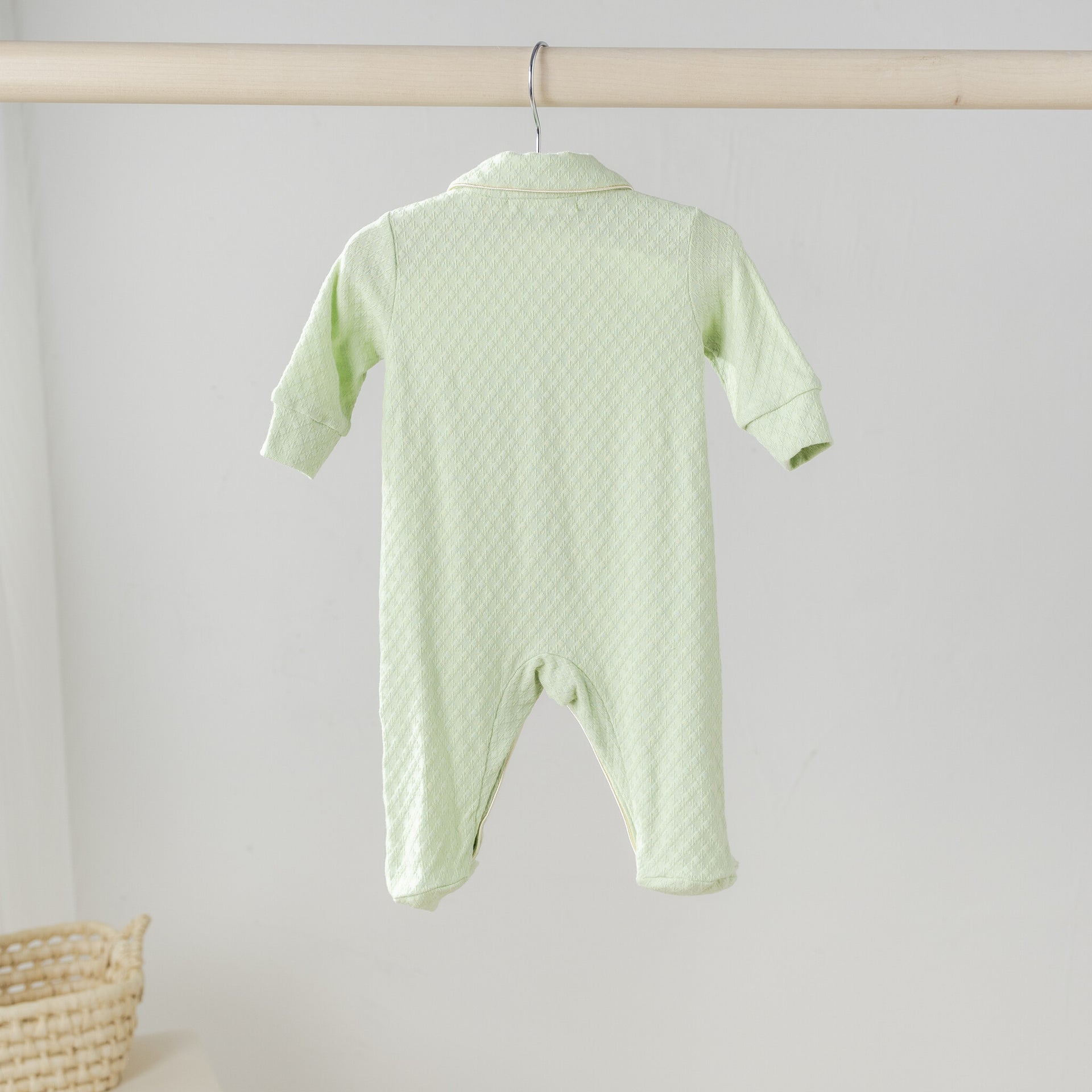 Baby romper summer pistachio
