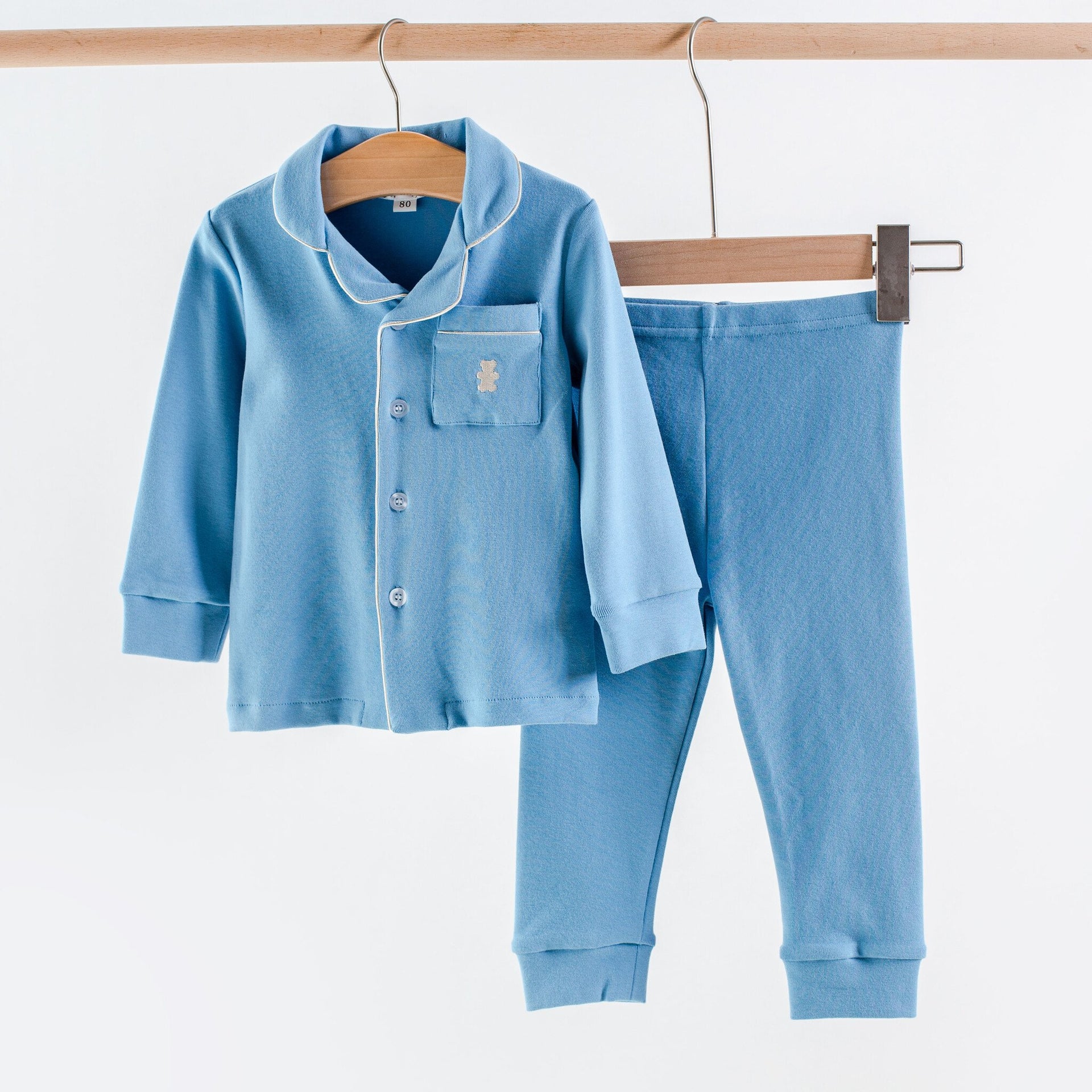 Children's pajamas denim blue