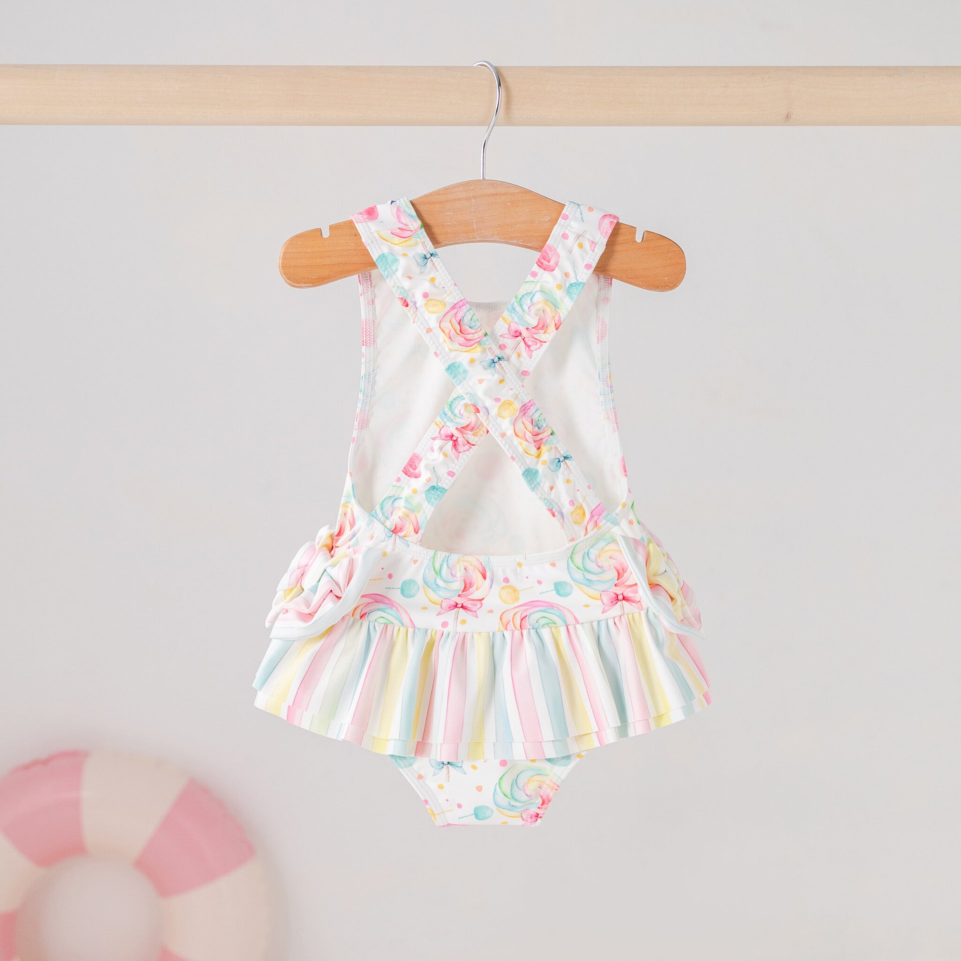 pastel candy swimsuit