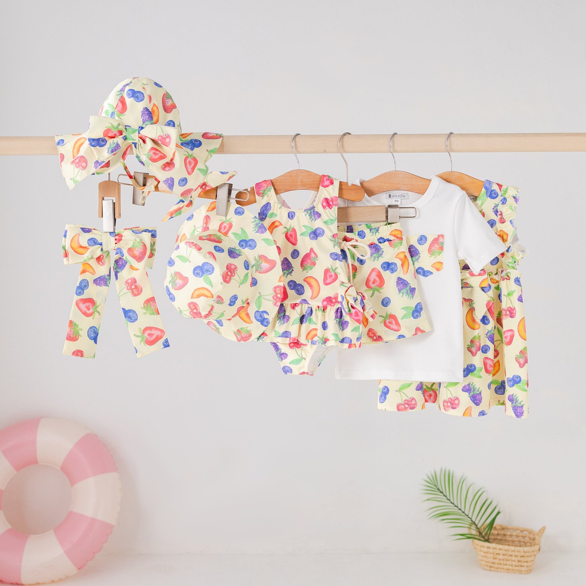 Summer fruit dress