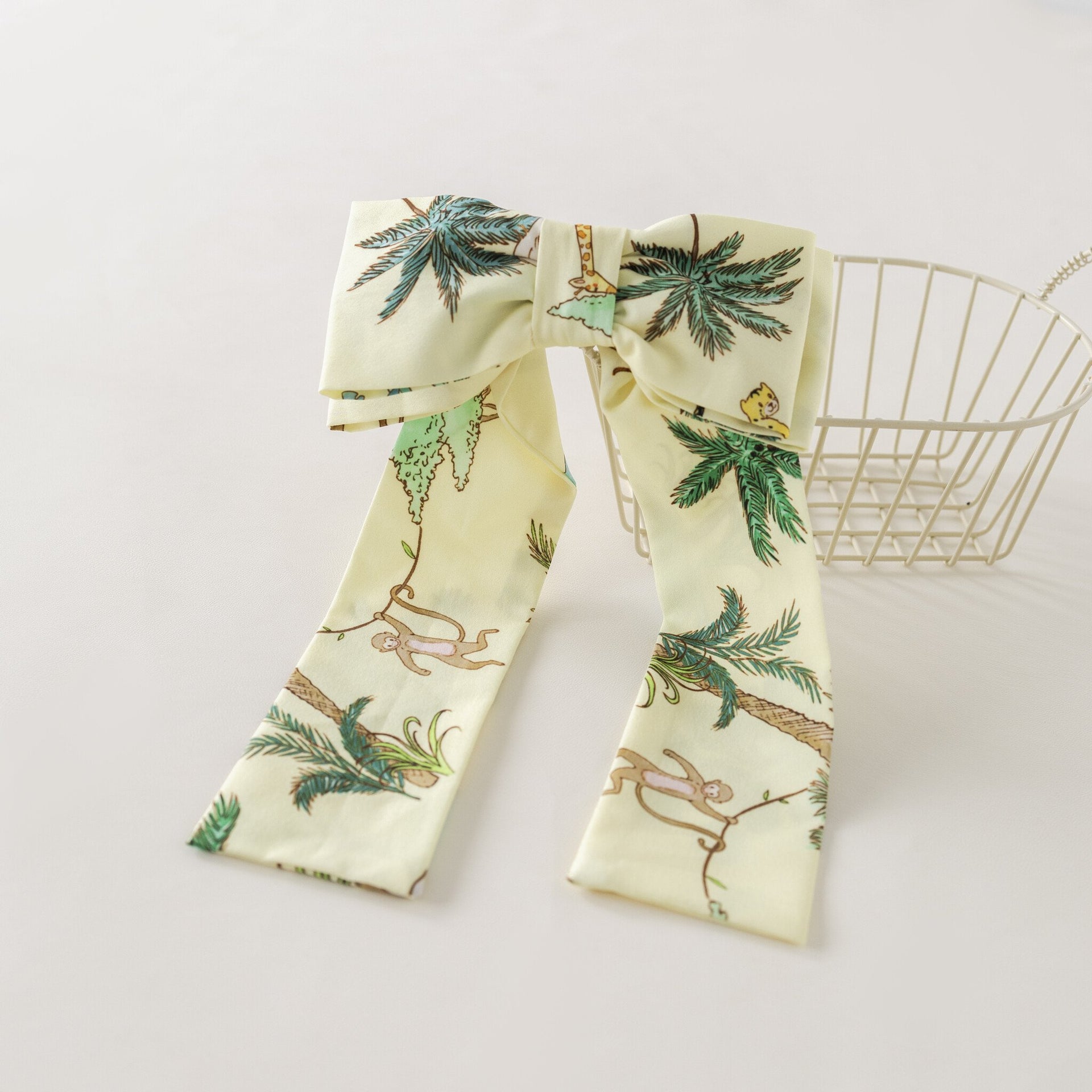 Safari big hairclip bow
