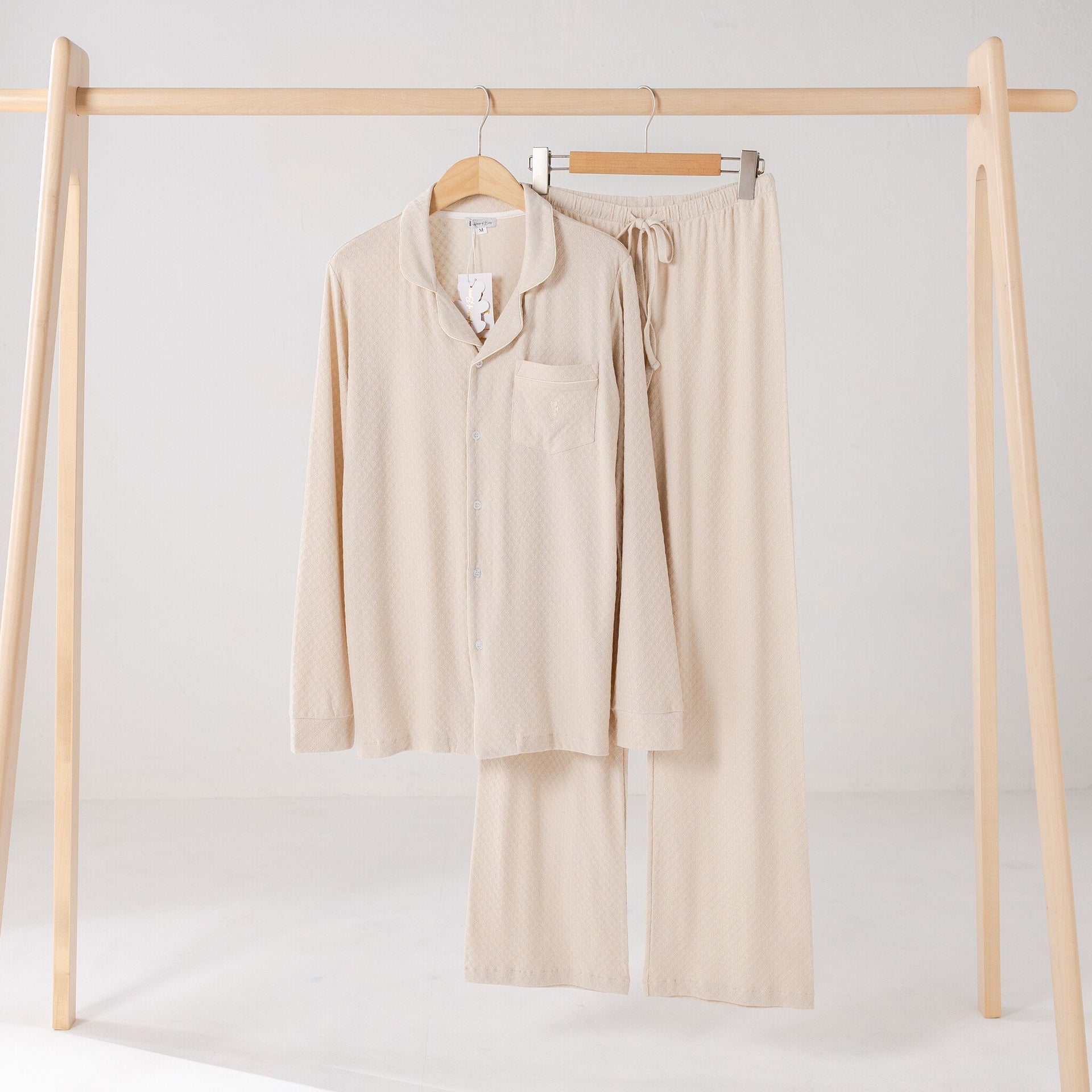 Summer pajamas beige long women