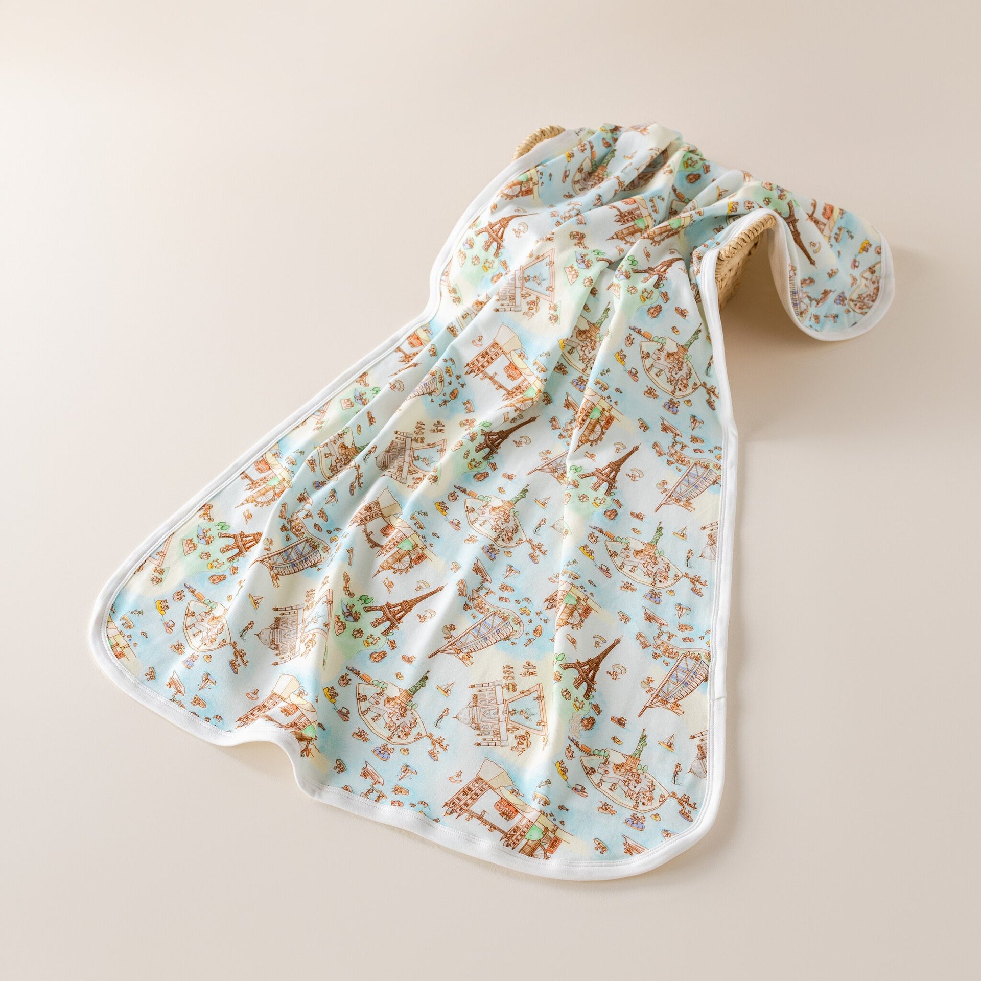 Baby blanket around the world