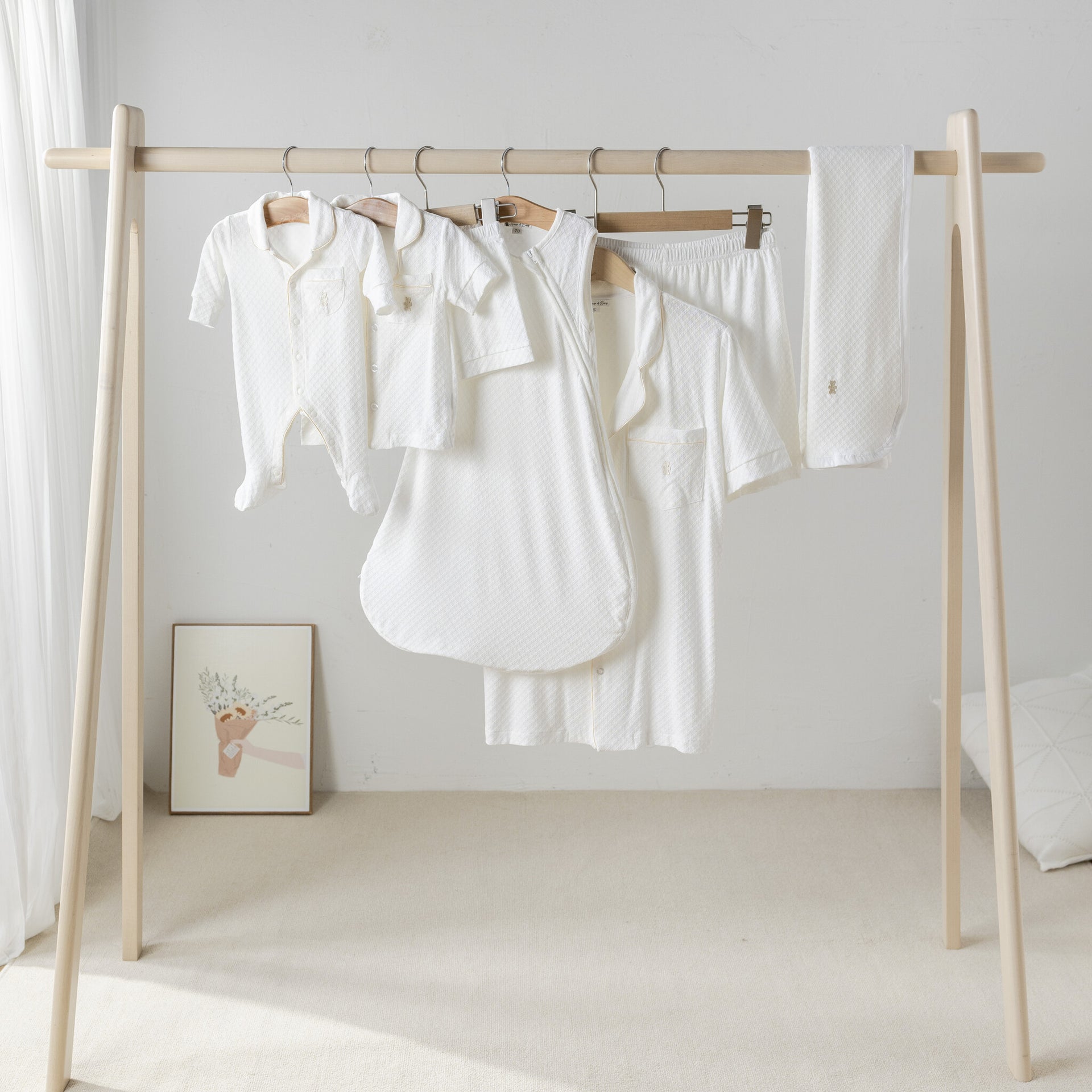 Summer pajamas white women