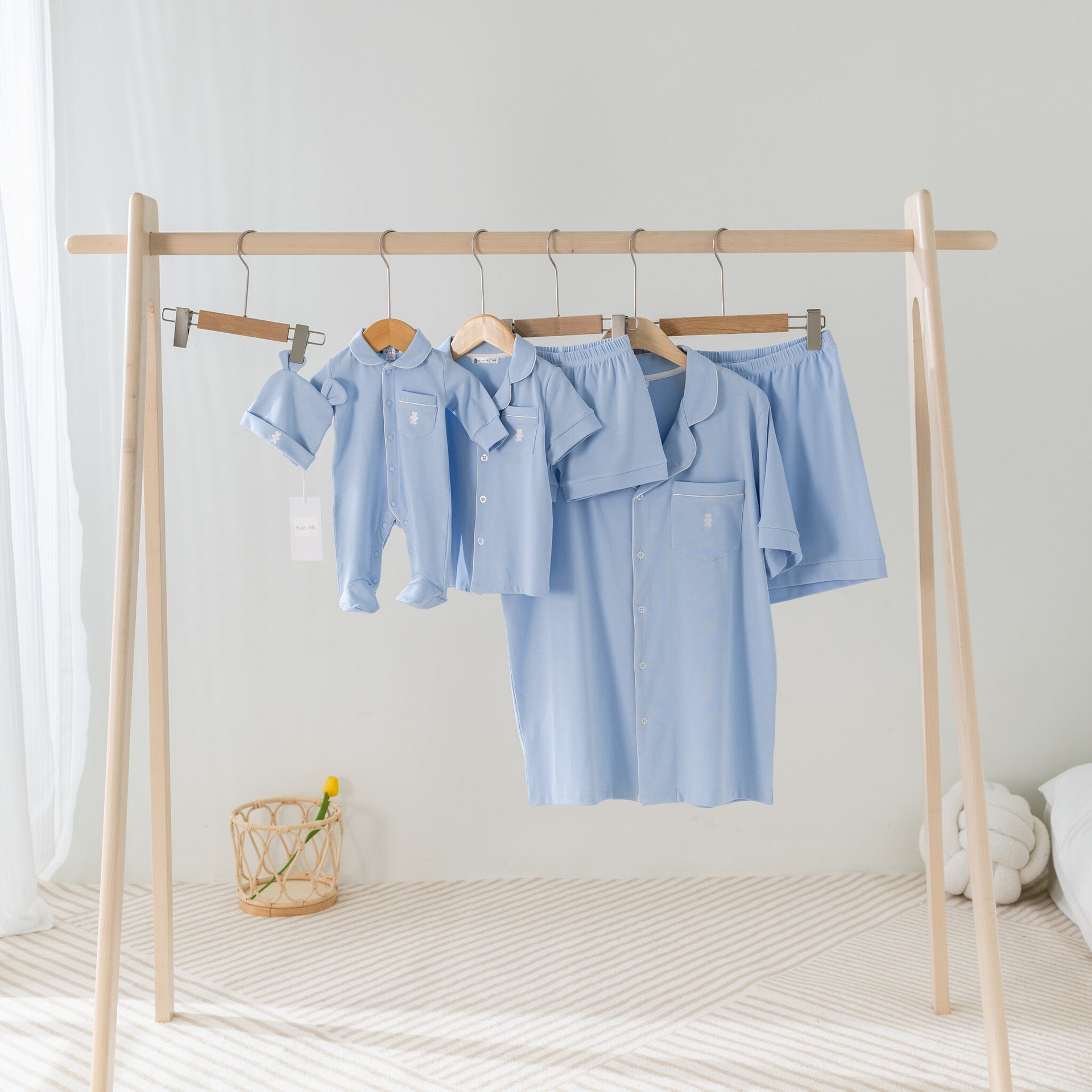 Baby summer suit blue