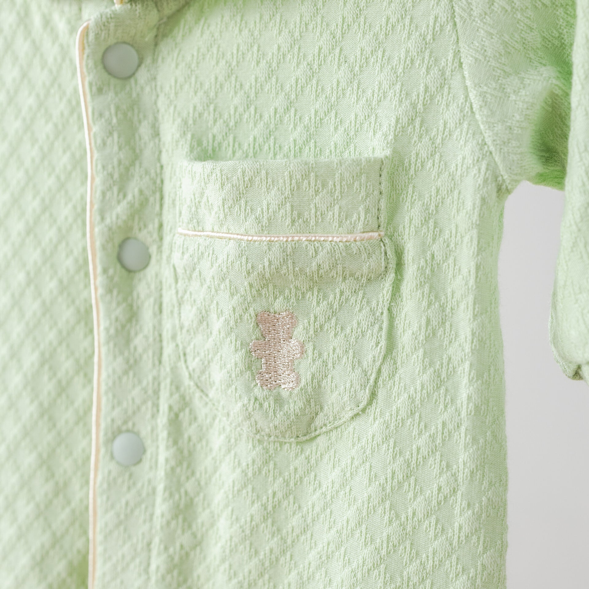 Baby romper summer pistachio