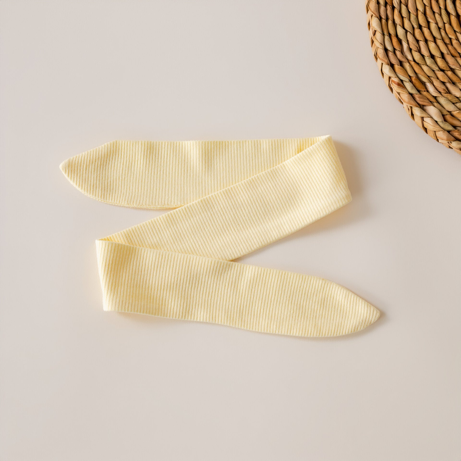 Hairband butter yellow