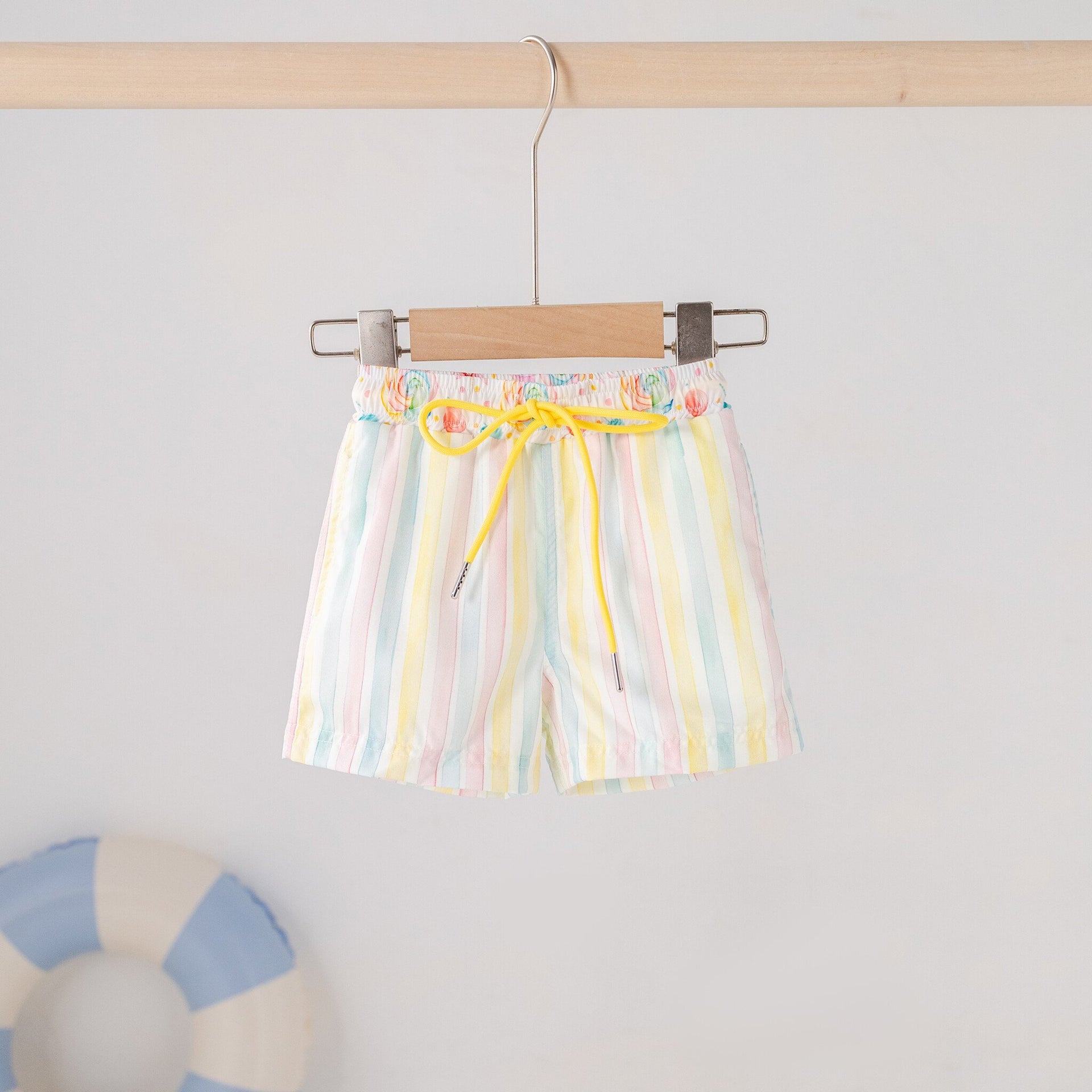 Pastel candy Swim shorts