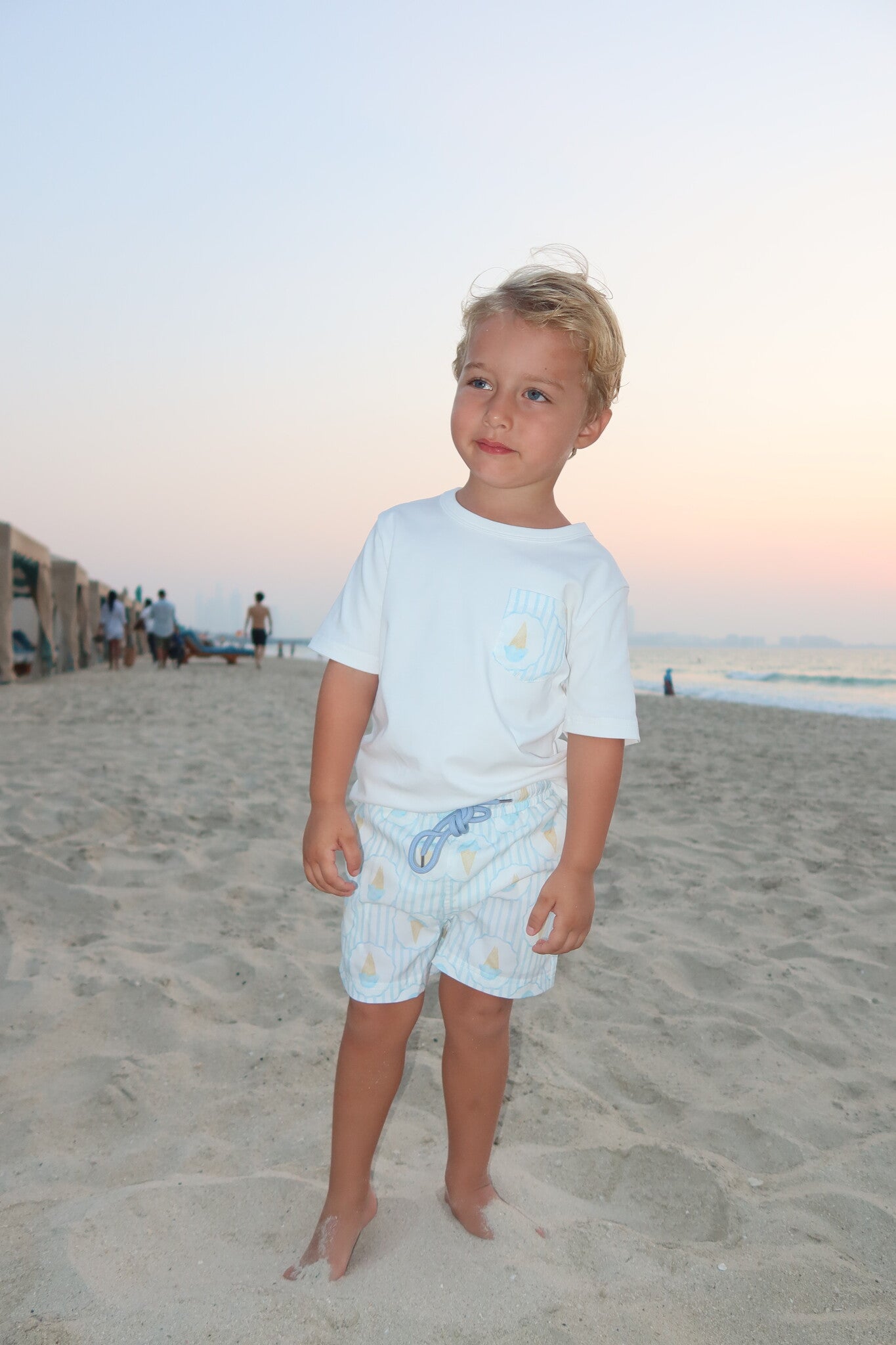 Ice Cream Swim Trunks