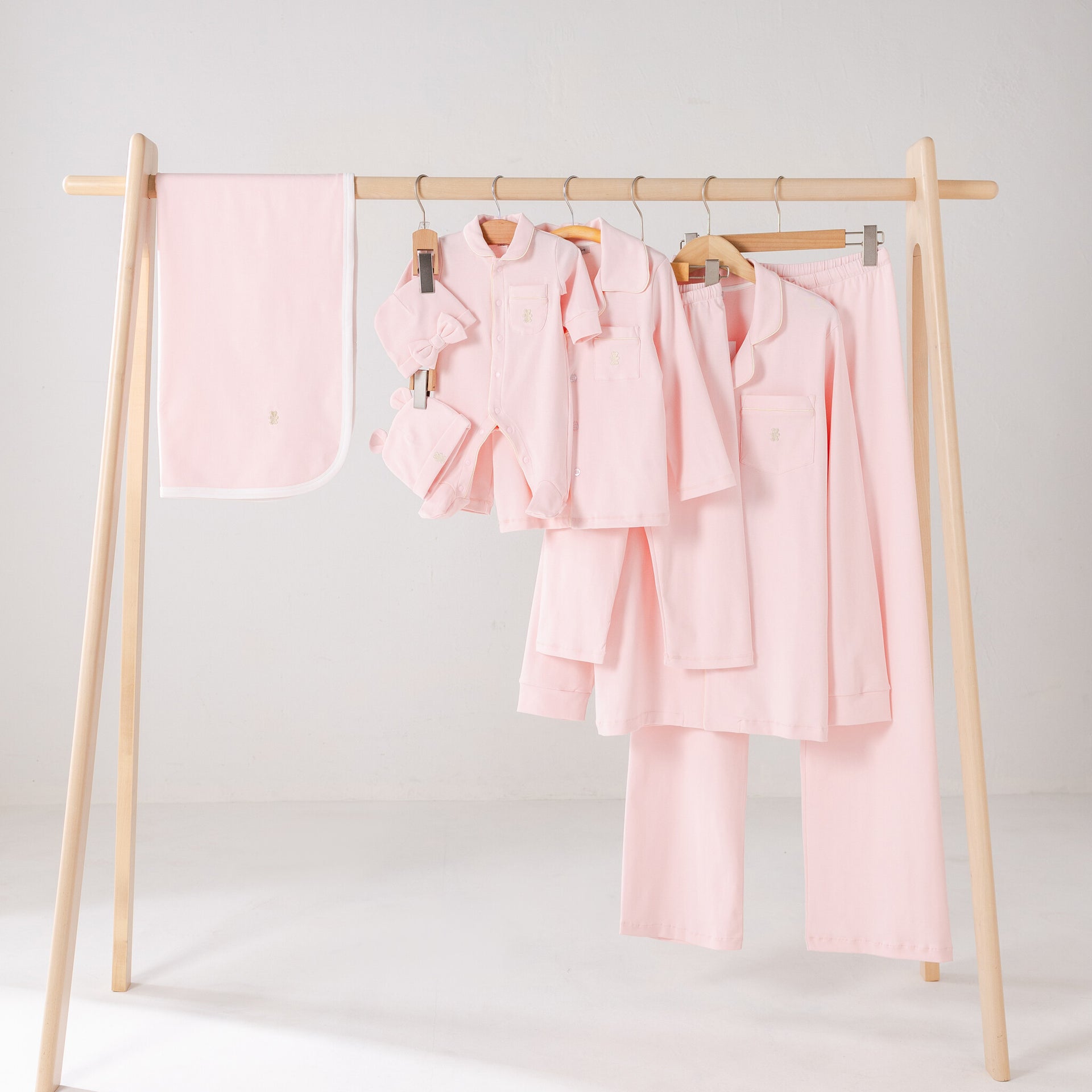 kids pyjamas pink summer long