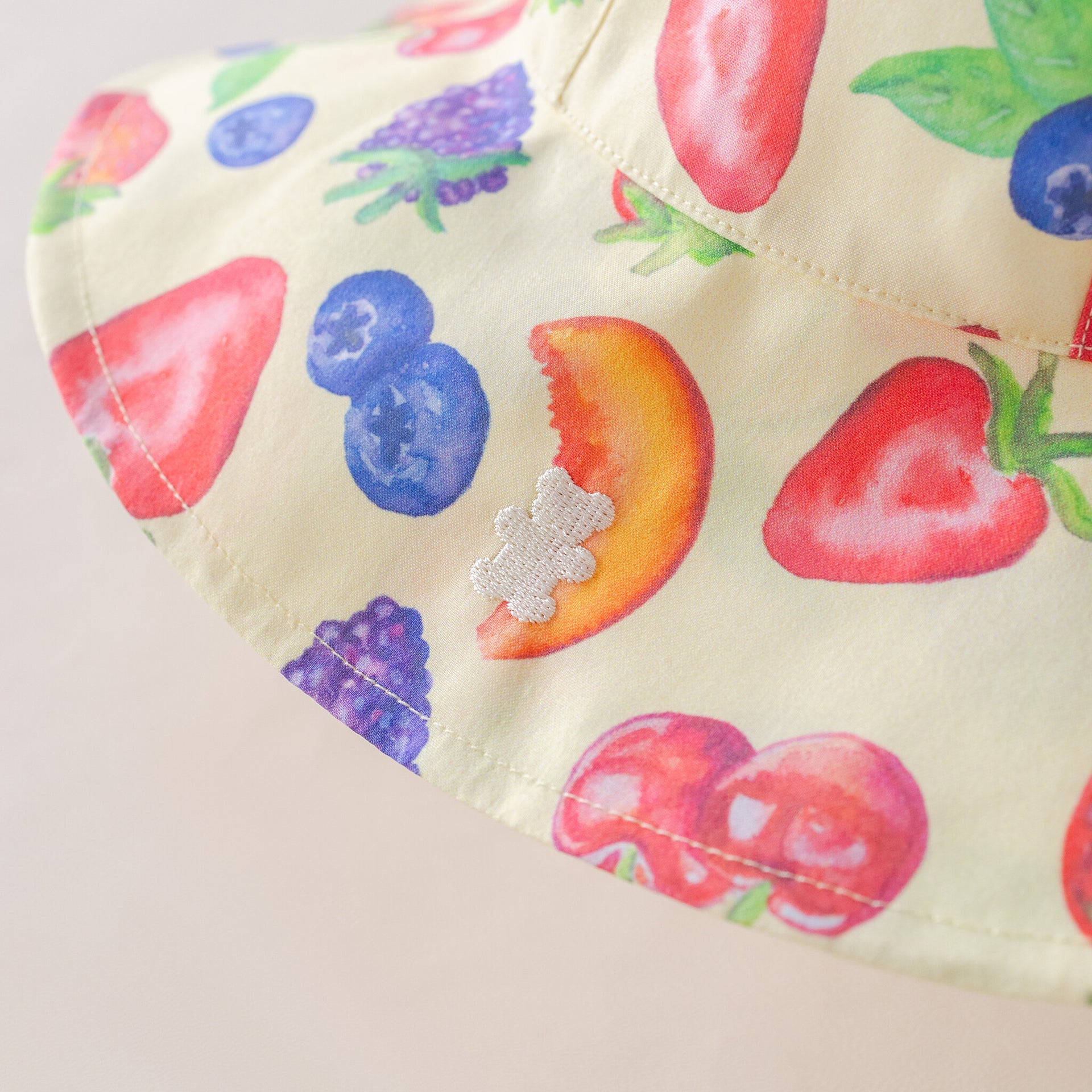 Summer fruit sunhat girls