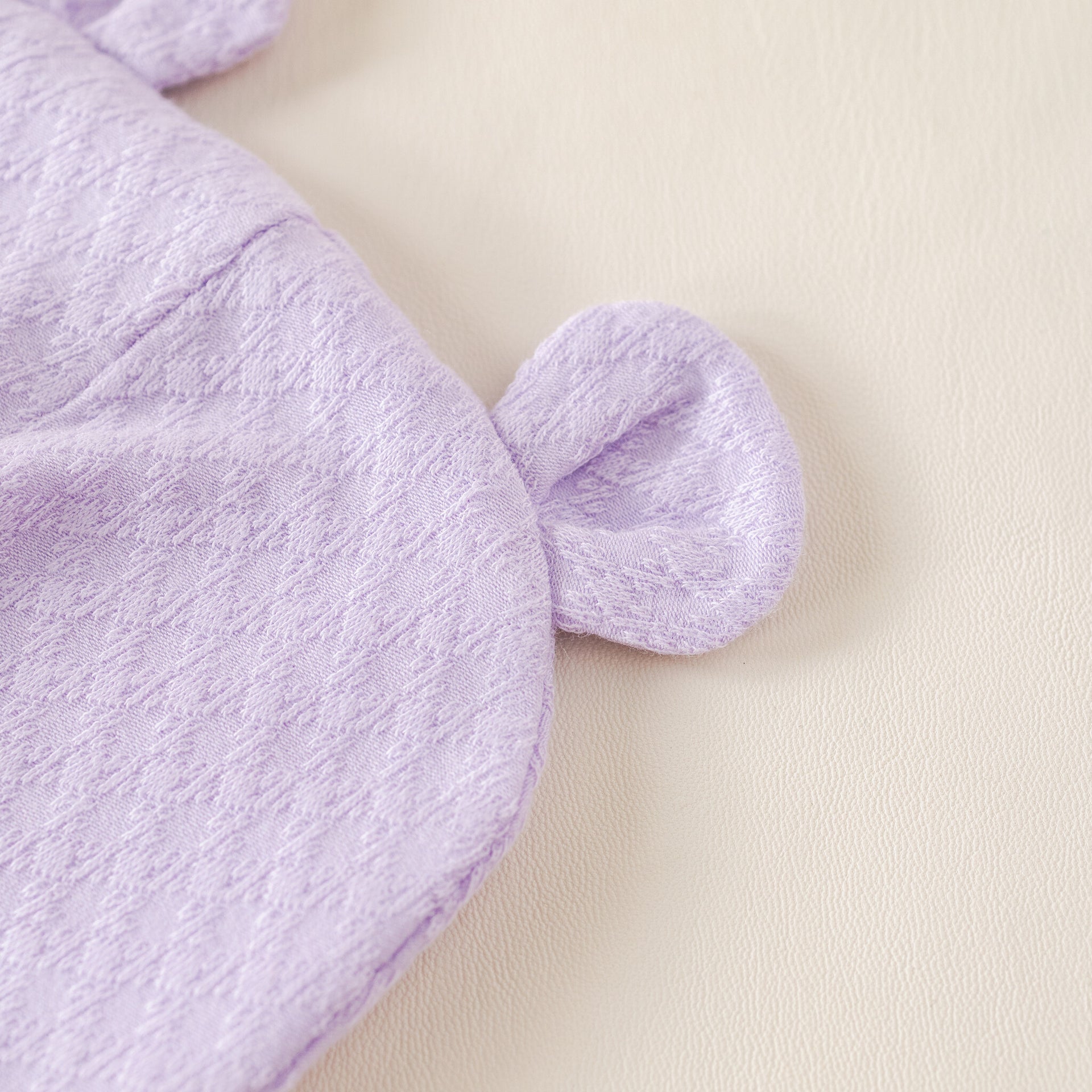 Baby hat Lilac bear summer