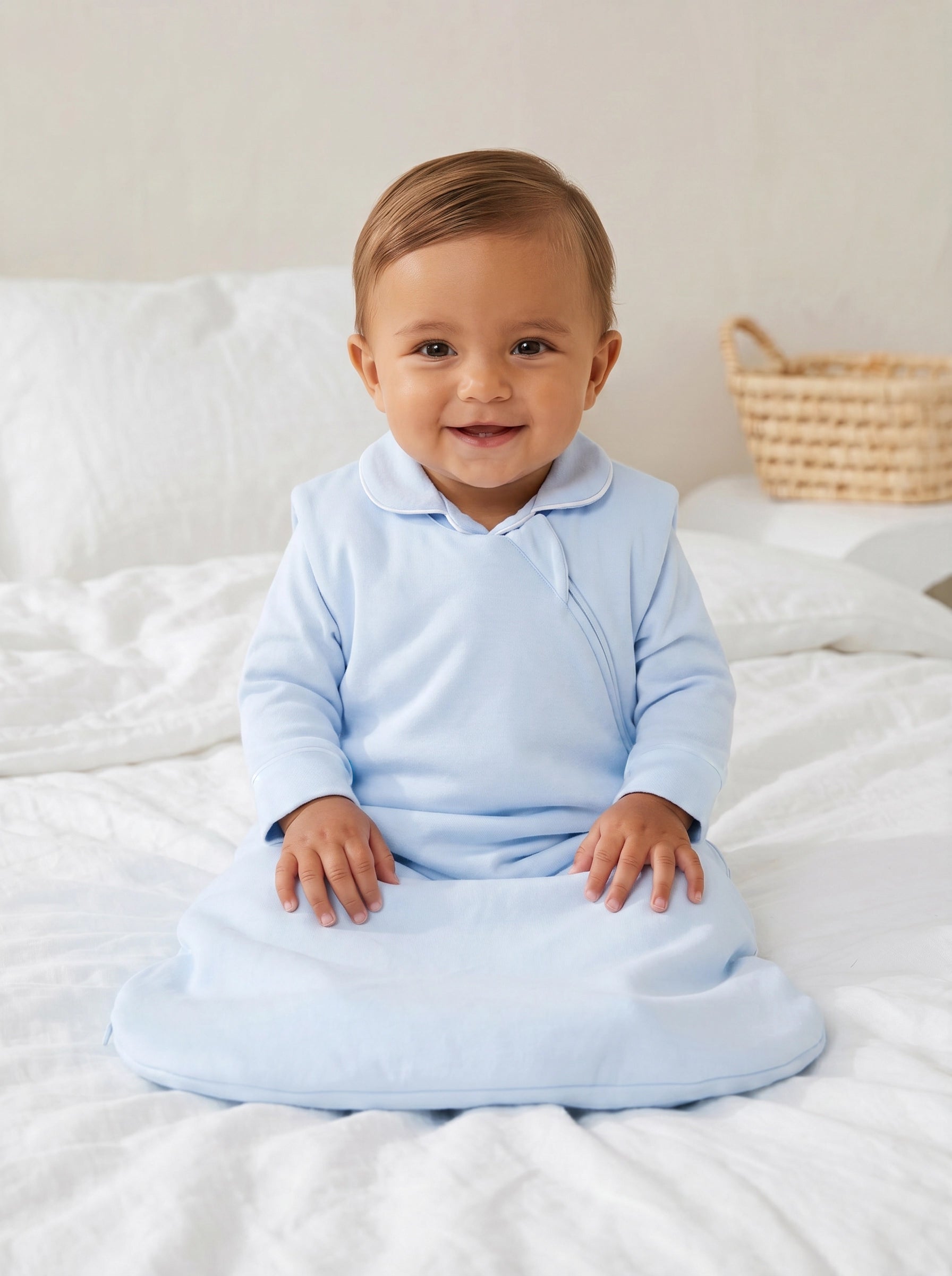 Sleeping bag child blue